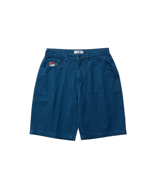Evisen Sushi Denim Shorts blue