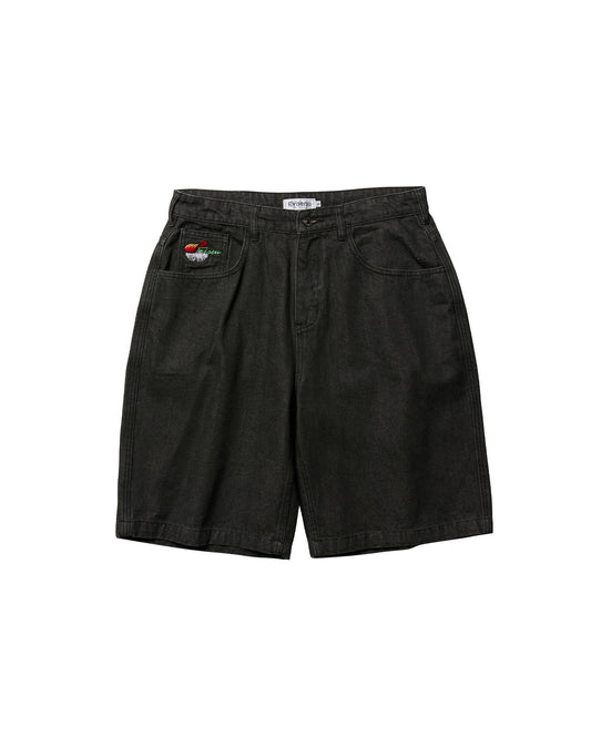 Evisen Sushi Denim Shorts black