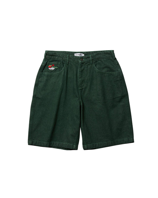 Evisen Sushi Denim Shorts green
