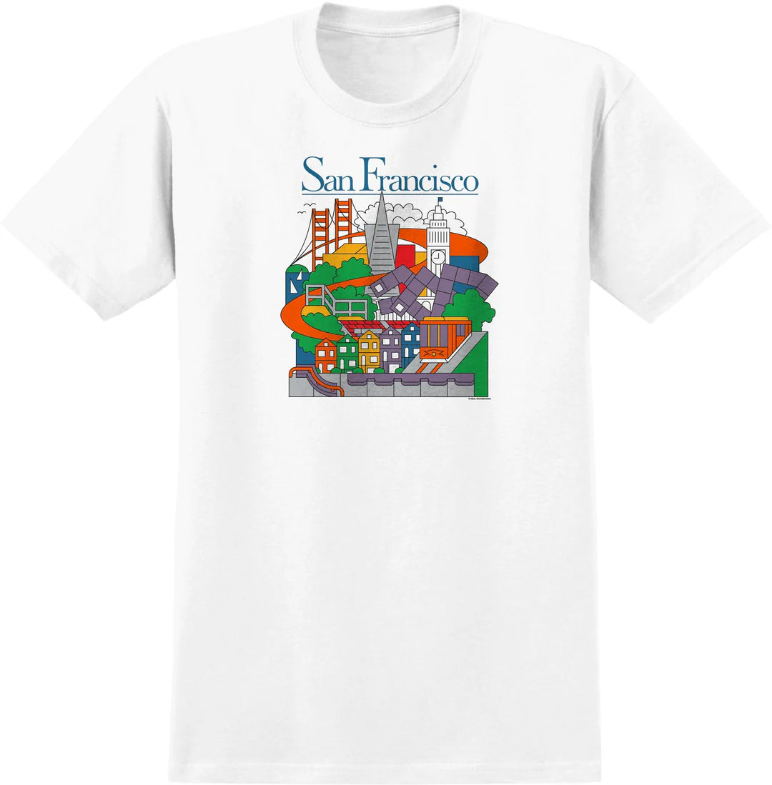 Real Skateboards CURBS TEE