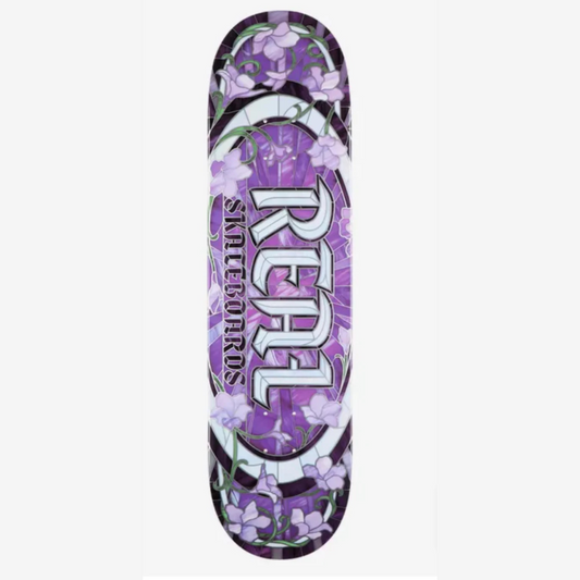 REAL CATHEDRAL OVAL 8.25 SKATEBOARD DECK