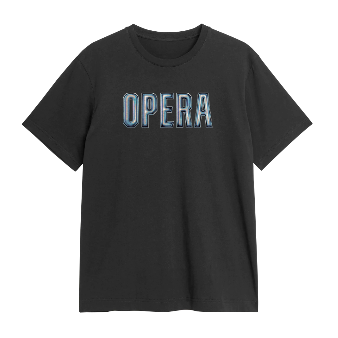 Opera t-shirt "3D" black