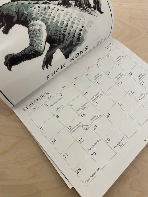 Anti Hero The Todd Francis Calendar 2025