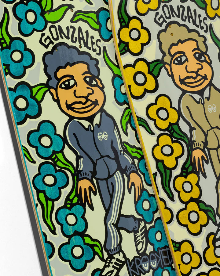 Krooked Skateboarding GONZ "SWEATPANTS" 9.25"