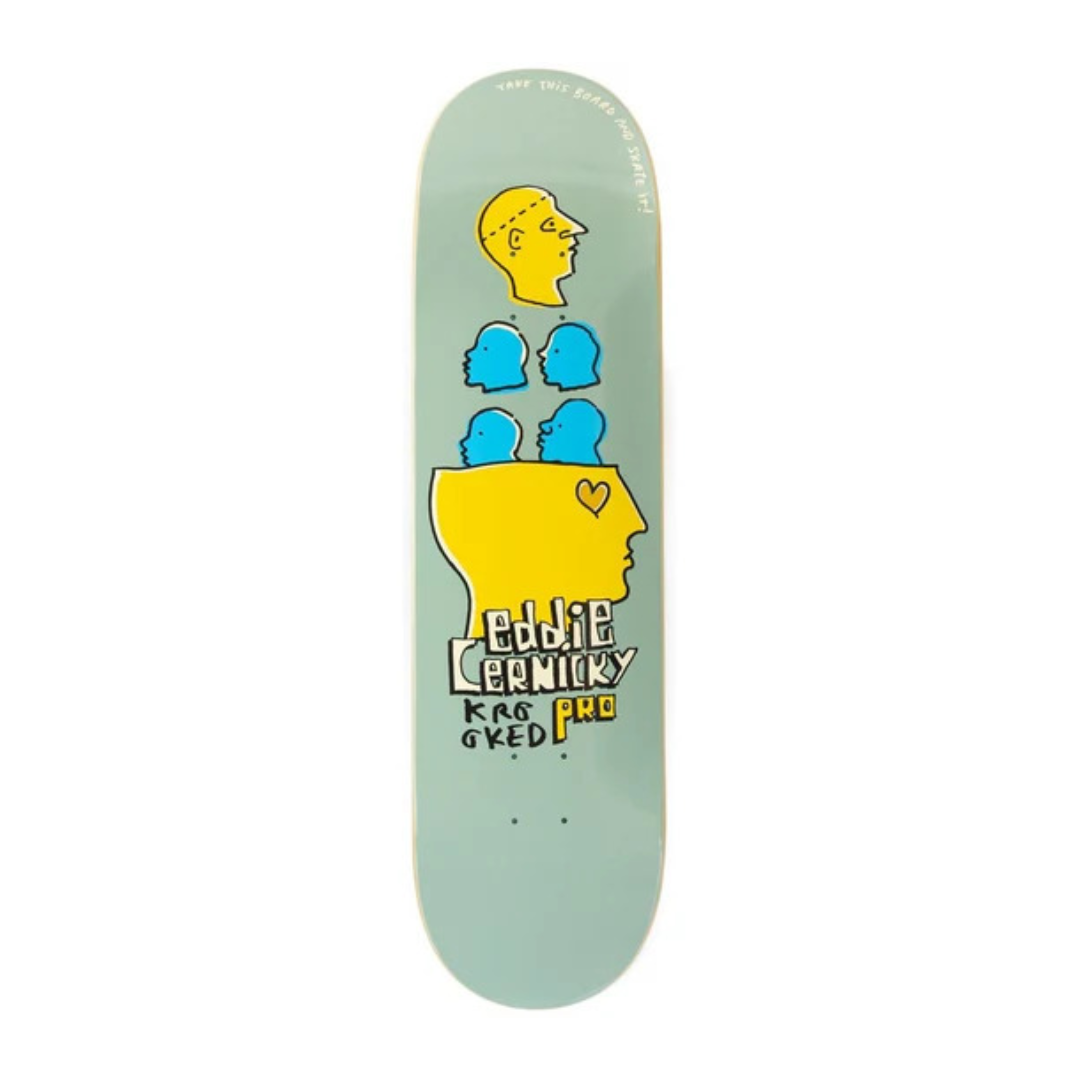 Krooked Skateboarding EDDIE "TAKE THIS" 8,25"