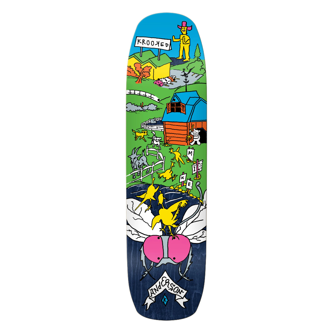 Krooked Skateboarding MANDERSON "THE YARD" 8,5" SHAPED