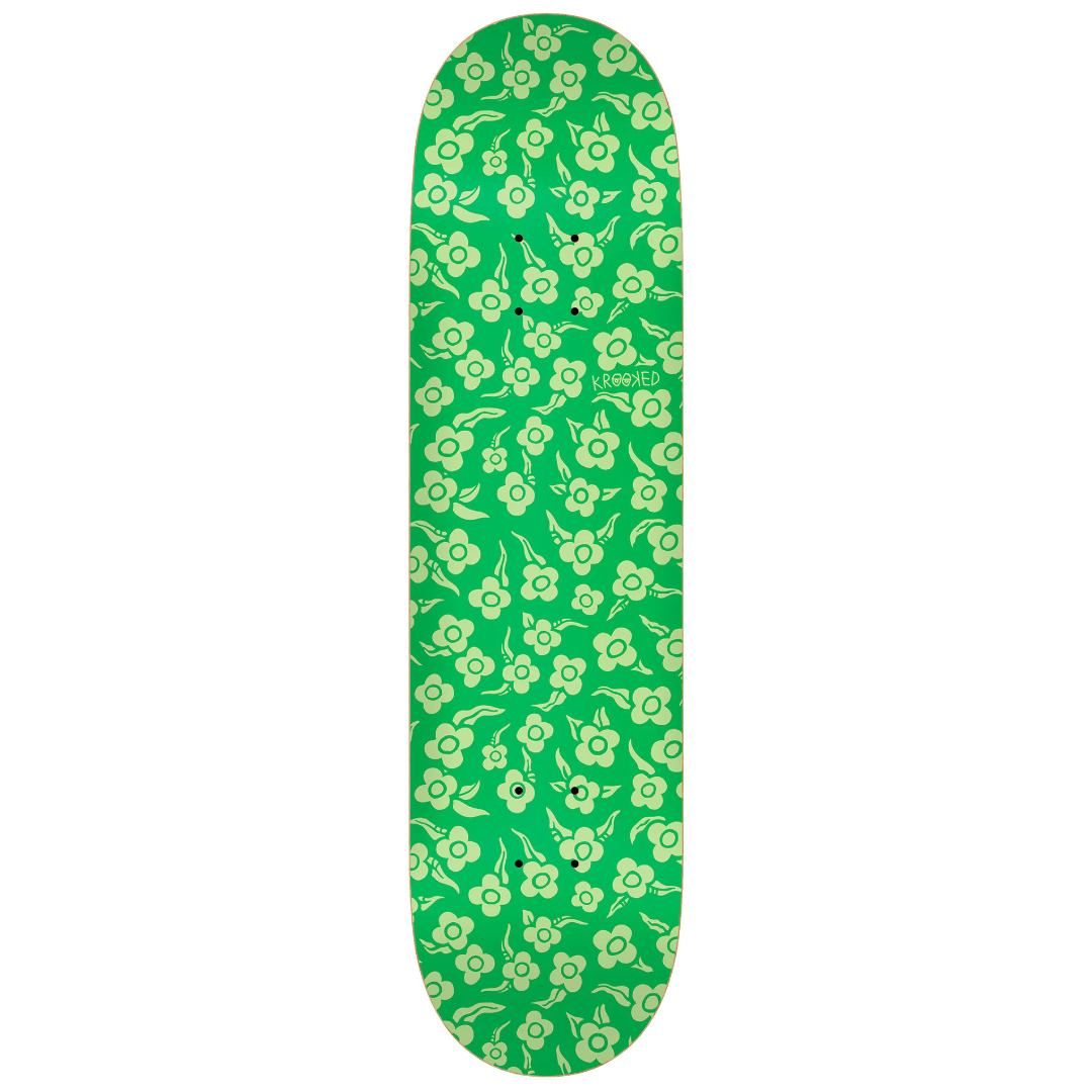 Krooked Skateboarding PP "FLOWERS" 8,38"