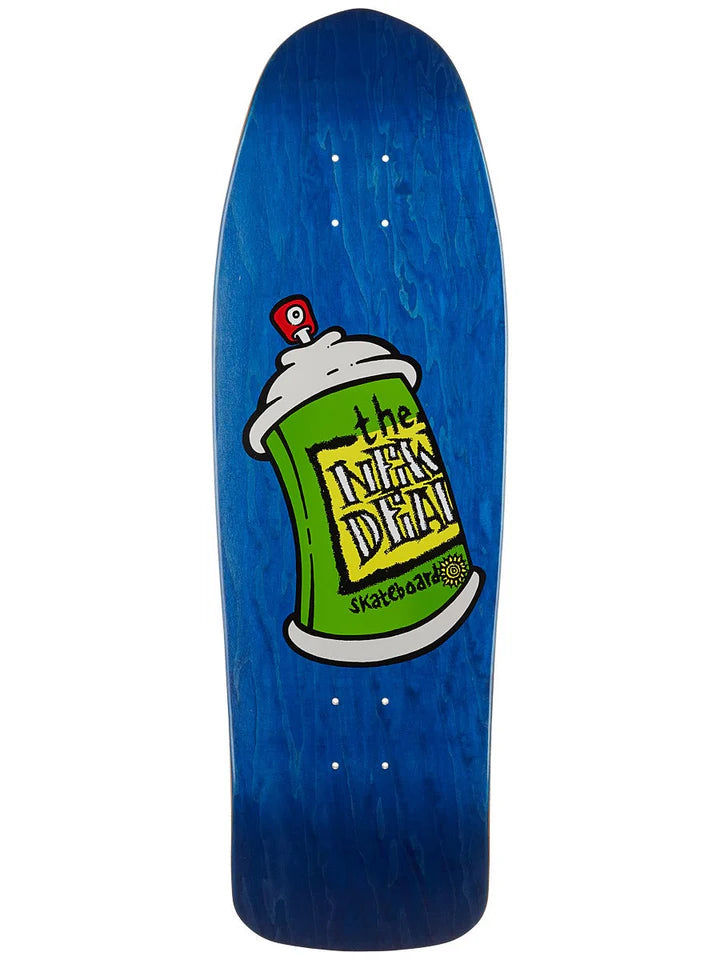 New Deal "Spray Can" 9,75" blue HT