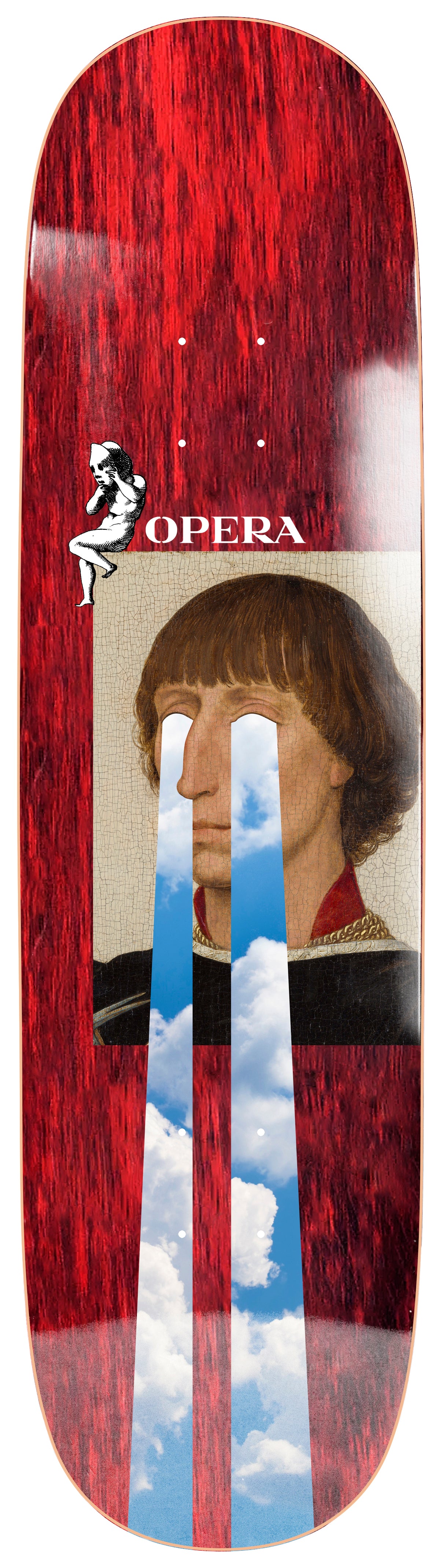 Opera "Drama" 8,375" red