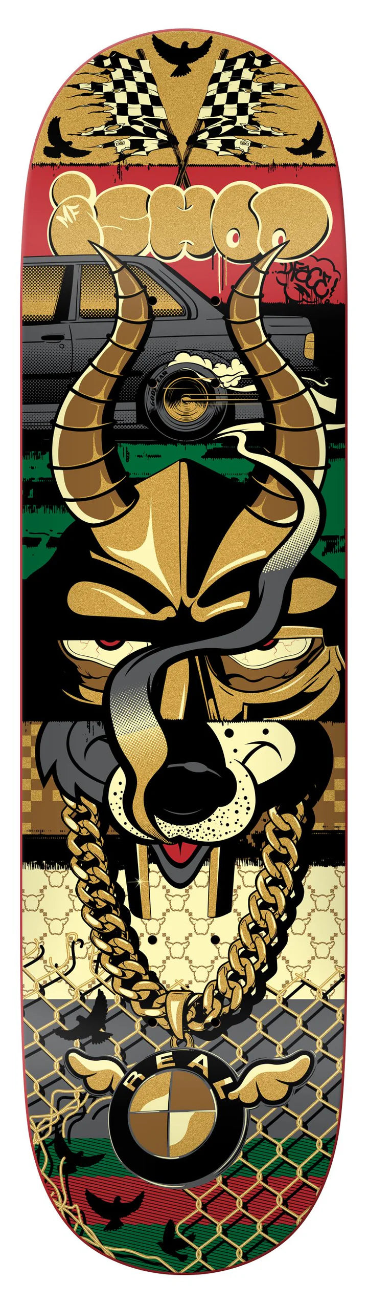 Real Skateboards ISHOD "ISHOD X D FACE" 8,25"