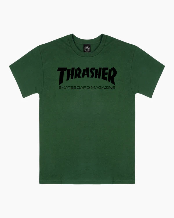 Thrasher "SKATEMAG" t-shirt Army Green