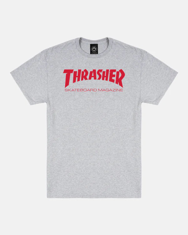 Thrasher "SKATEMAG" t-shirt Gray/Red