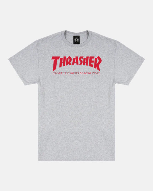 Thrasher  "SKATEMAG" t-shirt Gray/Red