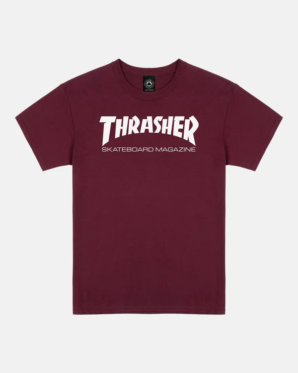 Thrasher "SKATEMAG" t-shirt Maroon