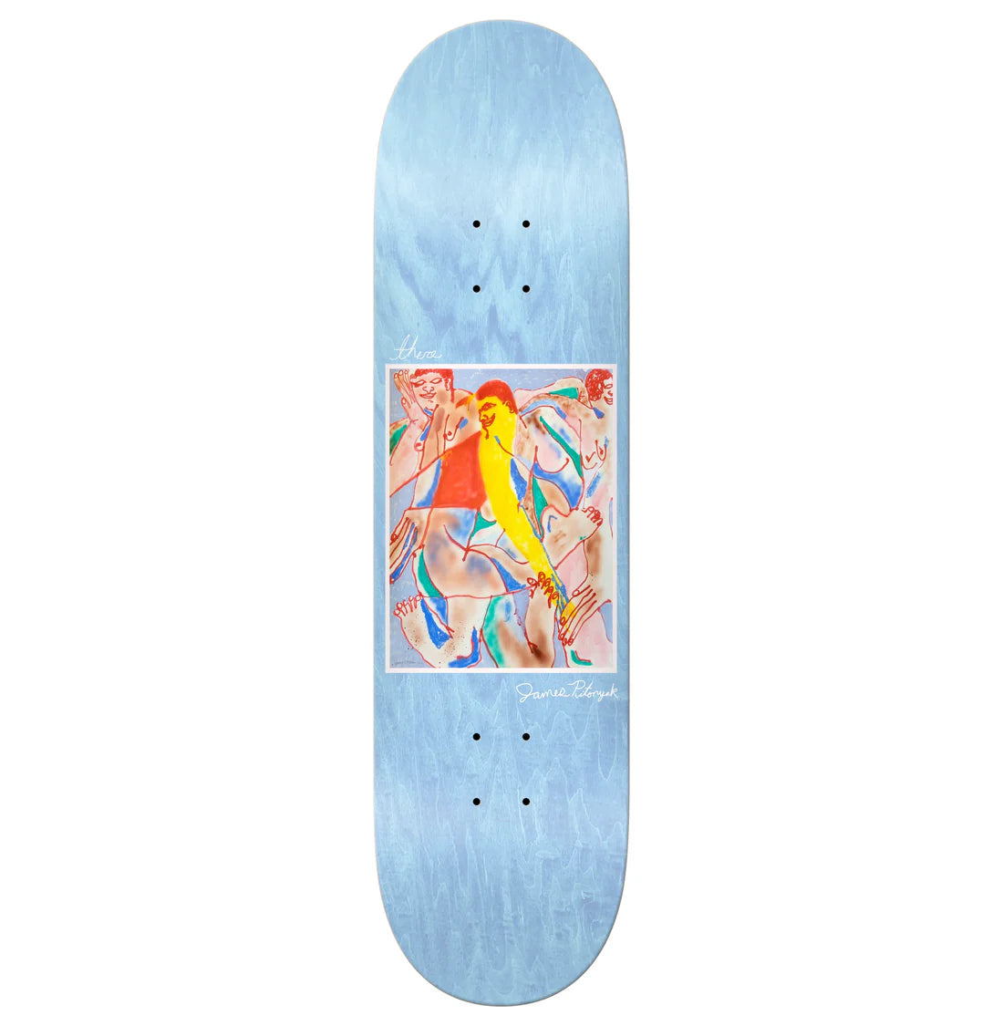 THERE Skateboards "JAMES WAYS" 8.3"