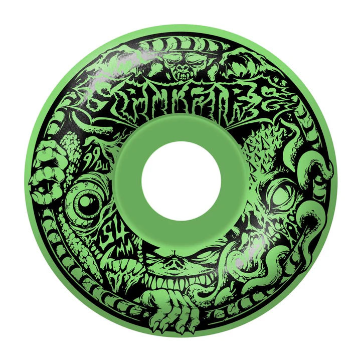 Spitfire Wheels FORMULA FOUR "RADIALS FULL 99DU" 54MM