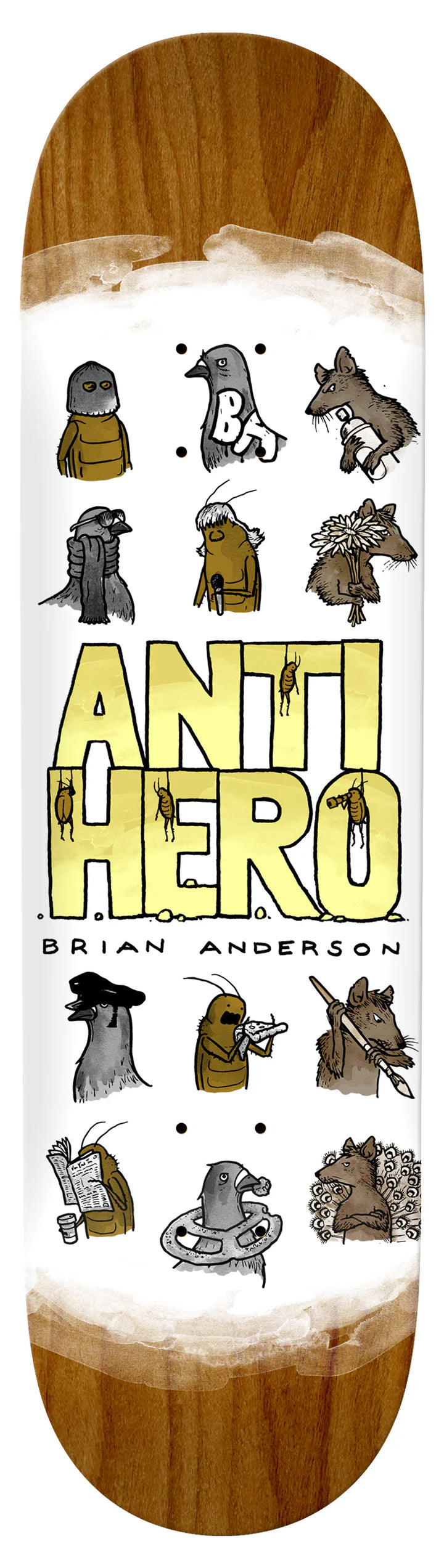 Anti Hero Brian Anderson "USUAL SUSPECT" 8,75"