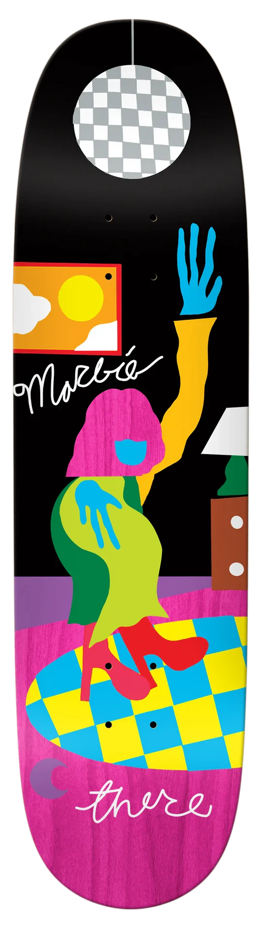 THERE Skateboards "MARBIE DANCE WITH MYSELFE" 8,5"