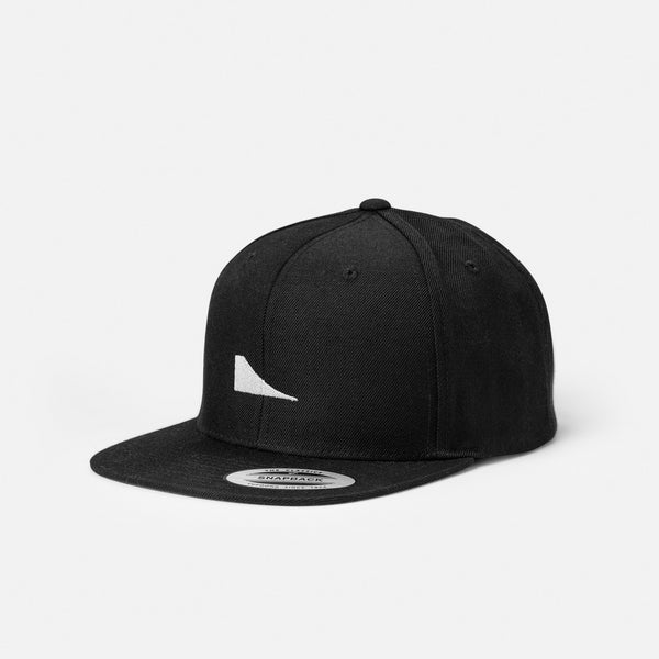 Street Style Snapback Hat - Black