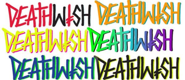 Deathwish Stickers "Deathspray"