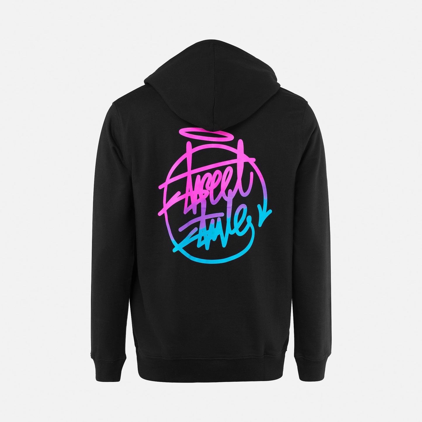 Street Style HALO HOOD - BLACK