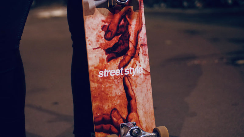 Street Style Holding Hands Skateboard