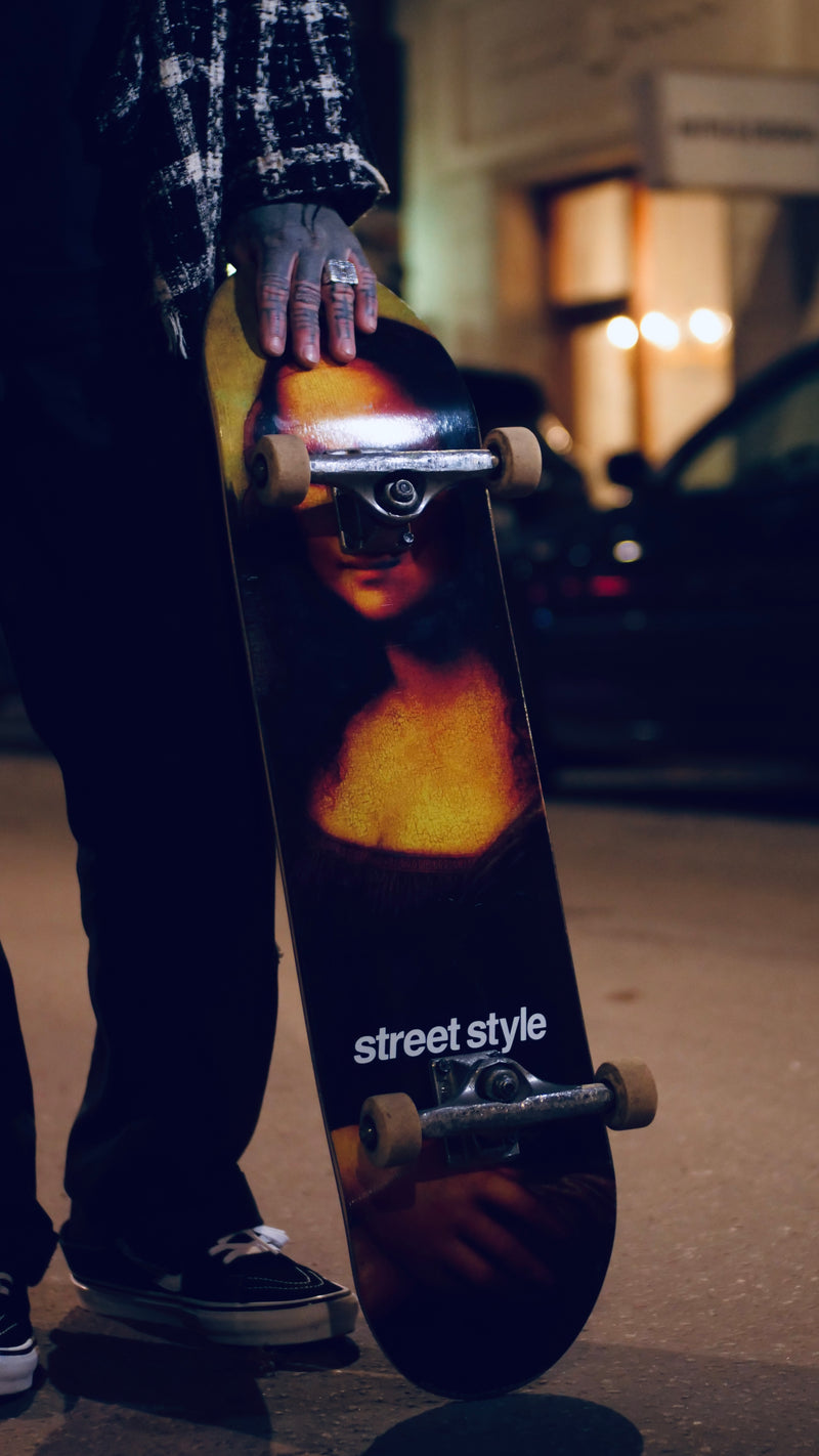 Street Style Gangsta Mom Skateboard