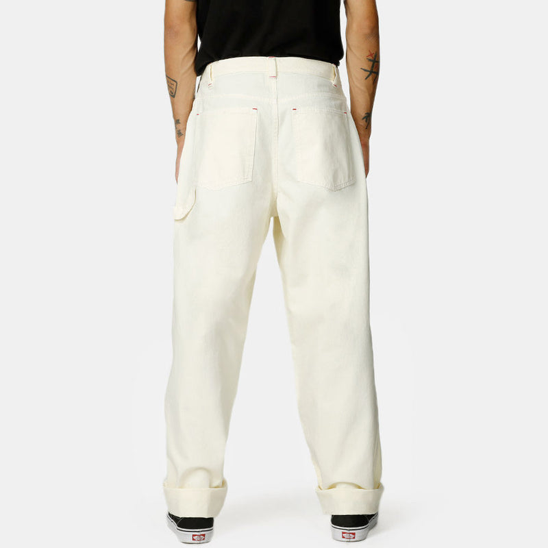 PACOS TACOS Baggy Jeans - Off White
