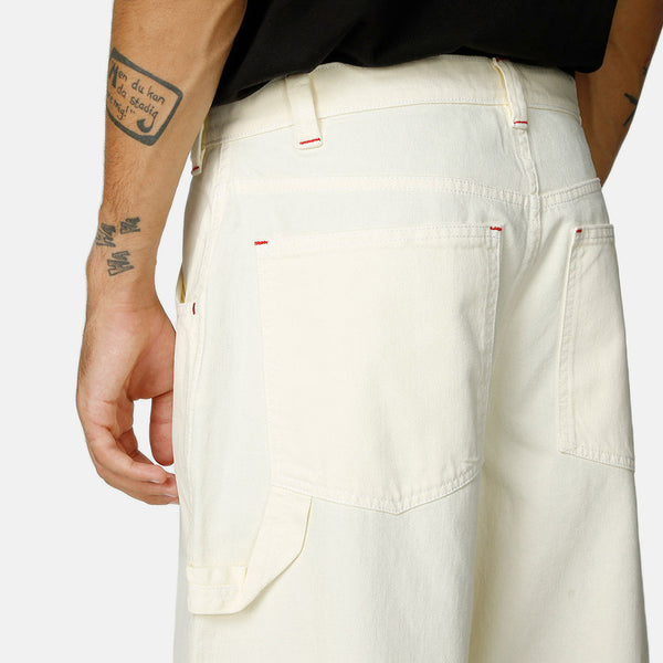 PACOS TACOS Baggy Jeans - Off White