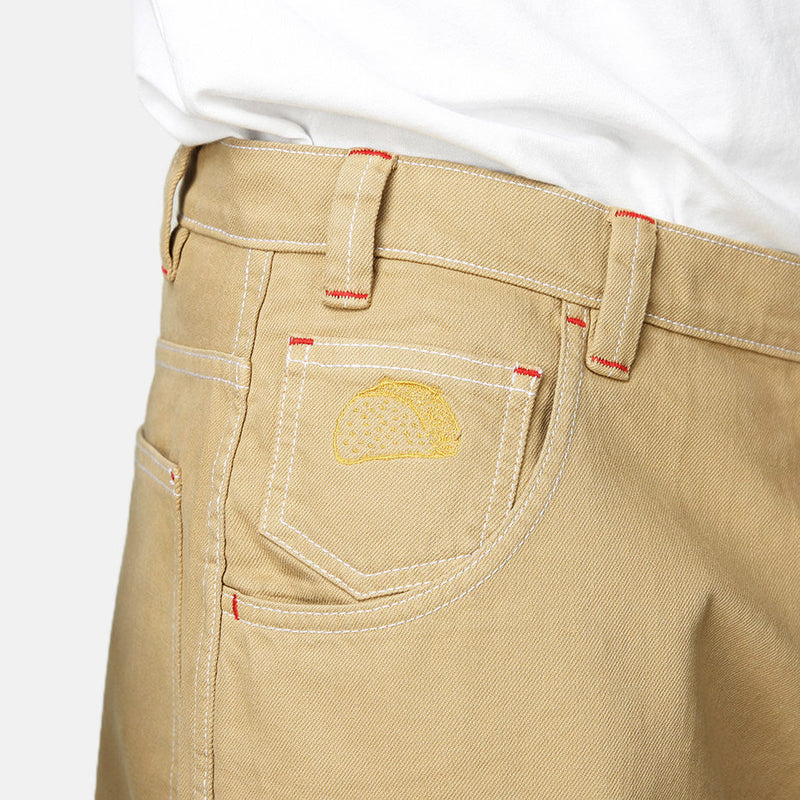 PACOS TACOS Baggy Jeans  - Peanut Butter