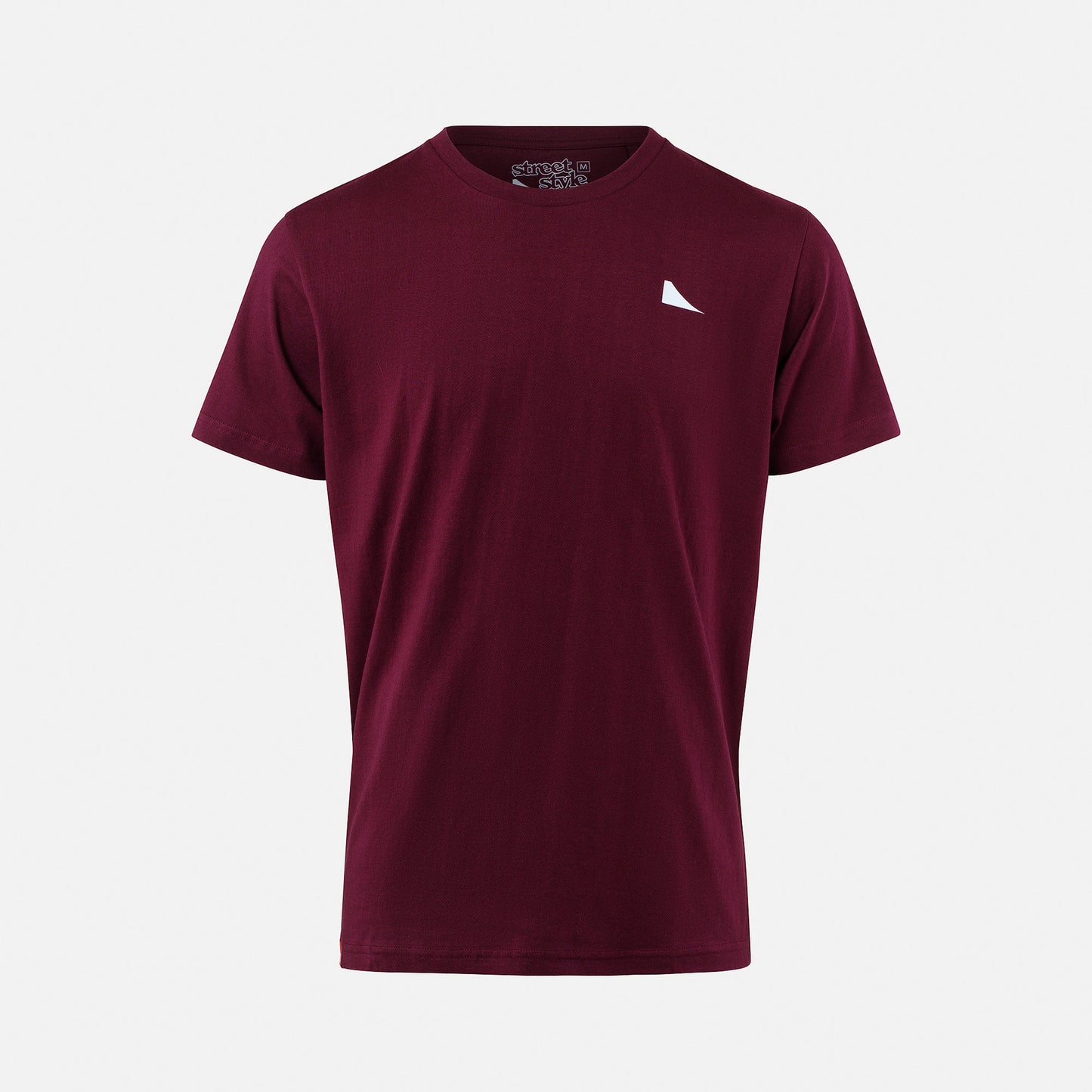 Street Style RAMP SS T-SHIRTS - Burgundy