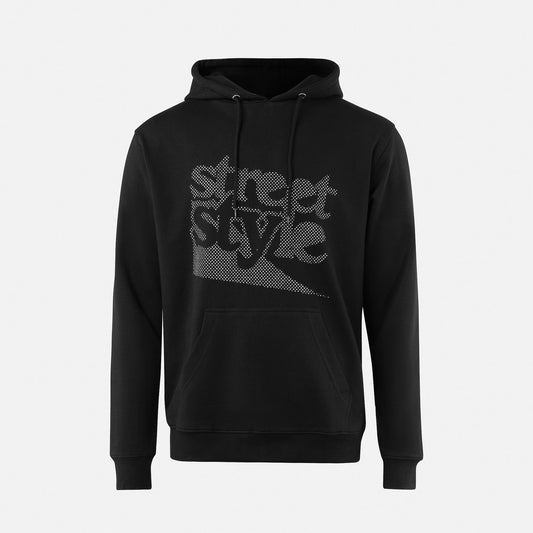 Street Style RASTER HOOD - Black