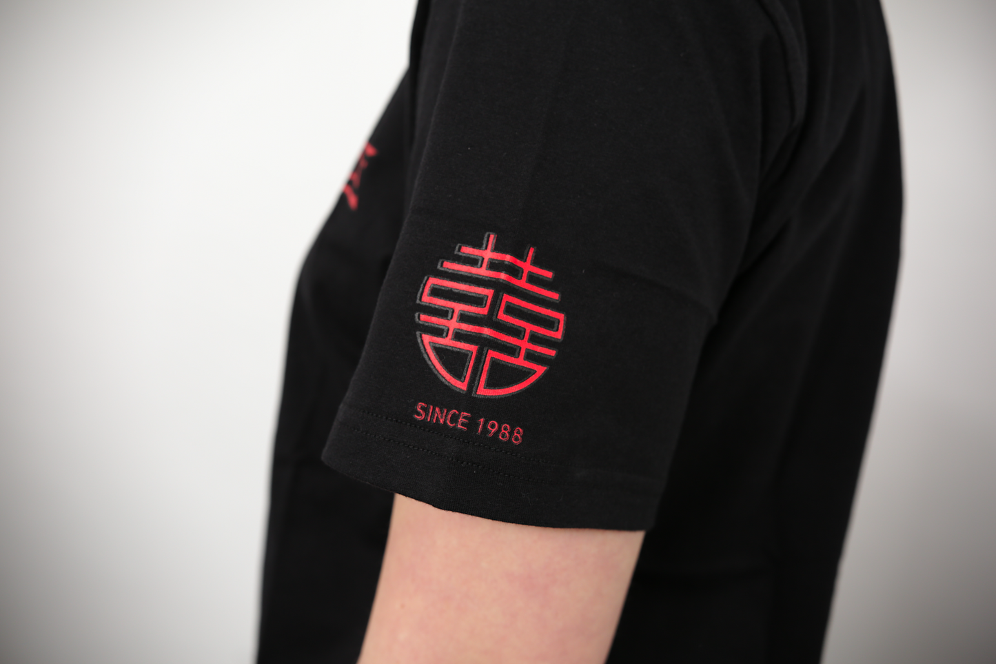 Street Style Double Happiness SS Black T-Shirt