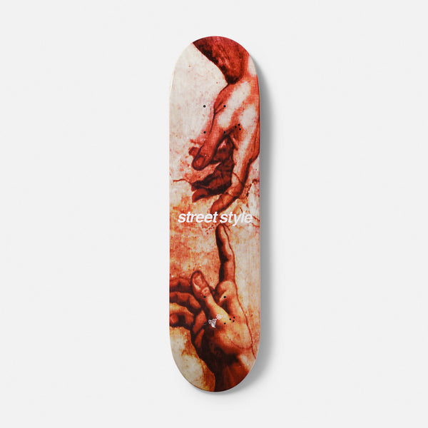 Street Style Holding Hands Skateboard