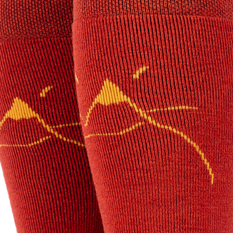 Stinky Socks Arctic "Summit" rusty burgundy