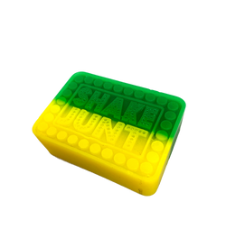 Shake Junt Curb Wax "Box Logo" Green/Yellow