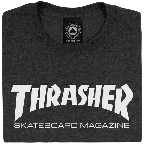 Thrasher  "SKATEMAG" t-shirt Dark Heather