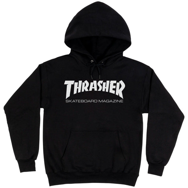 Thrasher  "SKATE MAG" Hood Black