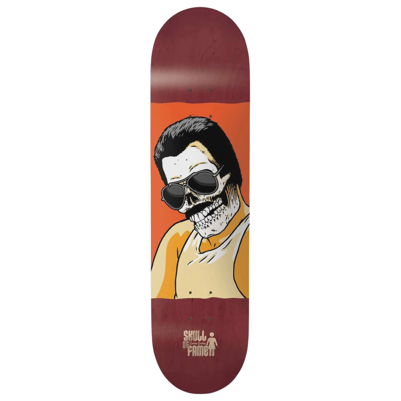 GIRL GEERING "SKULL OF FAME" 8.125"