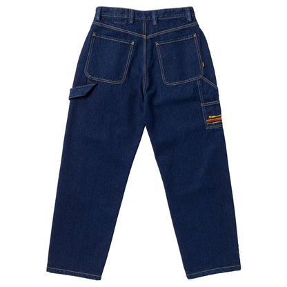 Krooked Carpenter Pants "Koffin" dark rinse denim