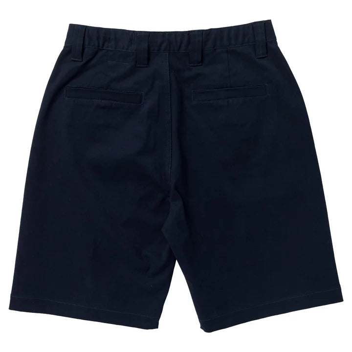 Krooked Twill Shorts "Eyes" navy
