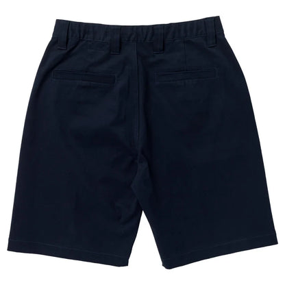 Krooked Twill Shorts "Eyes" navy