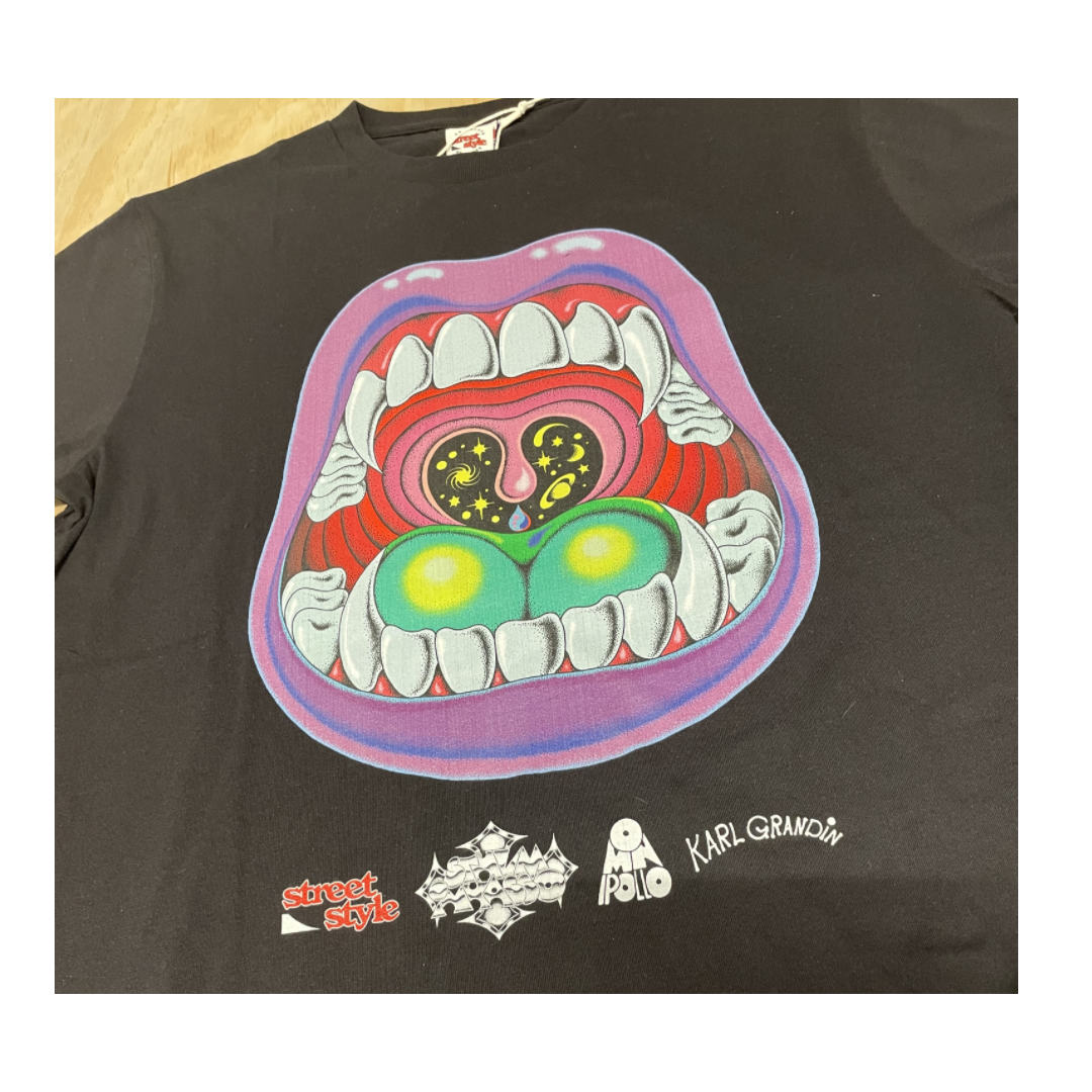 Street Style x Stockholm Inkasso  x Karl Grandin One Night Only T-Shirt