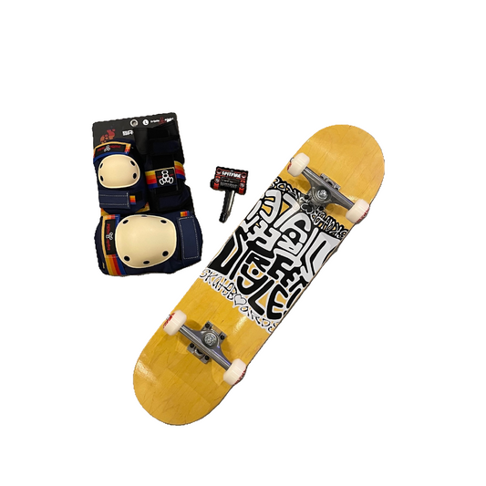 Street Style / Triple 8 / Spitfire /  Skateboard paket nybörjare 8,"