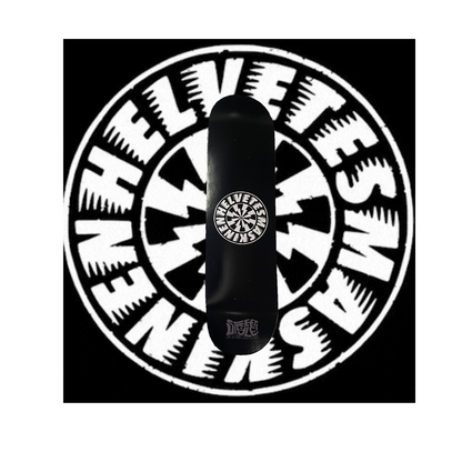 Street Style x Helvetesmaskinen Skateboard Deck