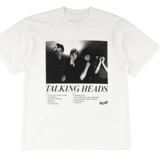 Welcome Skateboards X TALKING HEADS - Track List Tee