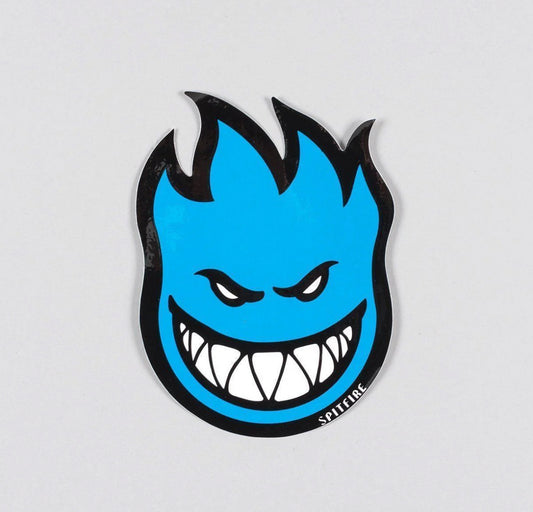Spitfire Sticker75x55mm Blue Small
