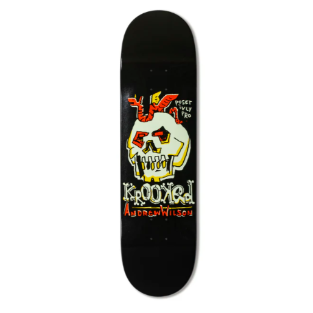 Krooked Skateboarding WILSON "POSITVLY" 8,5"