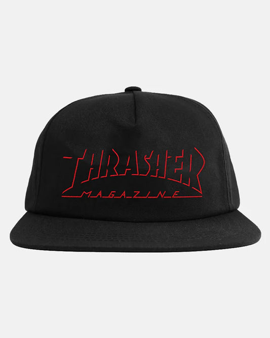 Thrasher Shadow Mag Logo snapback cap