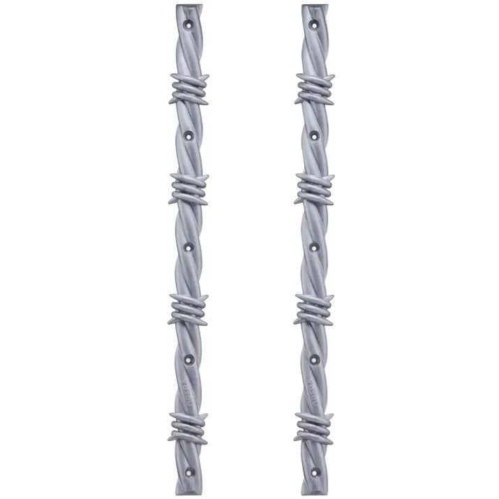 Opera "Barbwire Rails" silver